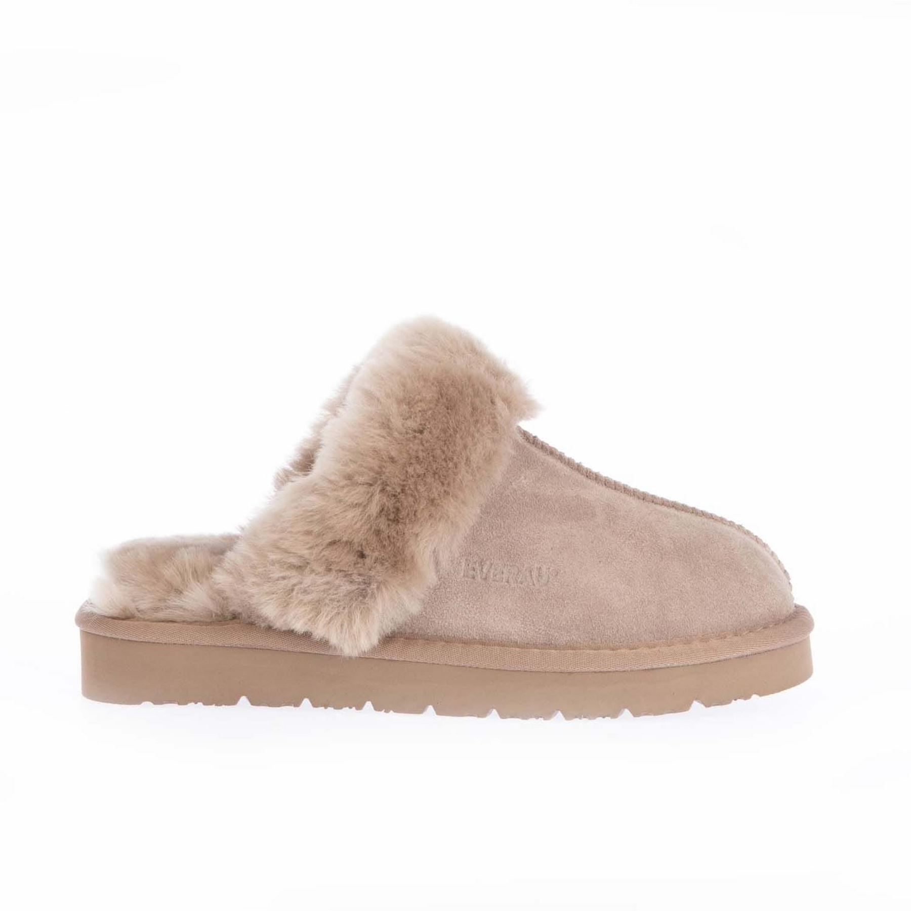 Everau Women's Brown Slippers Uk 4 In