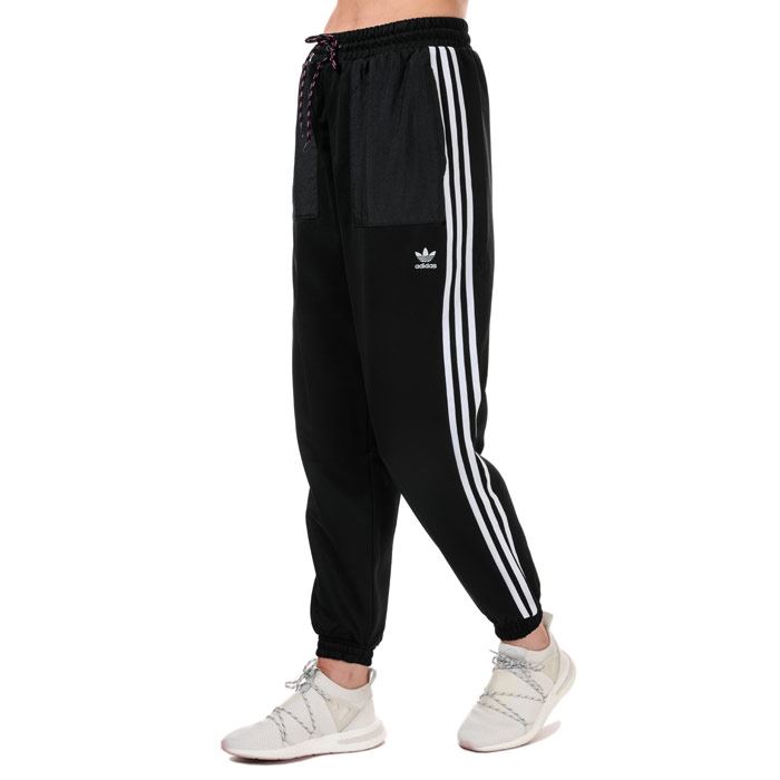 Women's adidas Originals Mid Rise Track Pants in Black | eBay