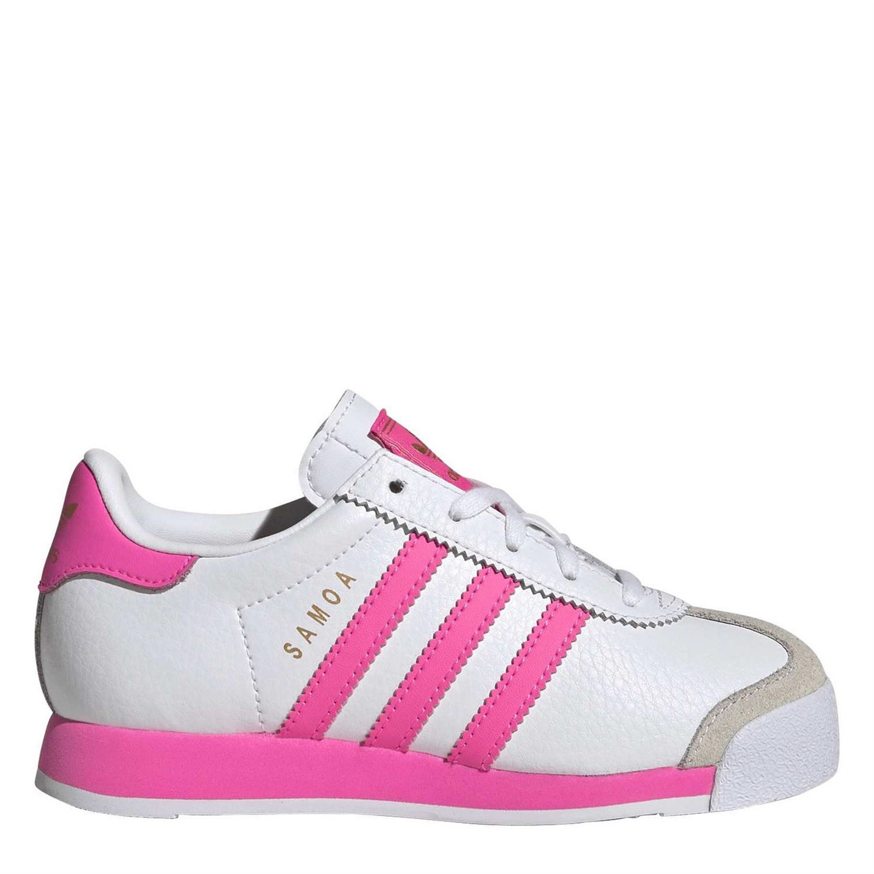 Adidas Originals Unisex Ftwr White Samoa Trainers C12.5 (31) In White