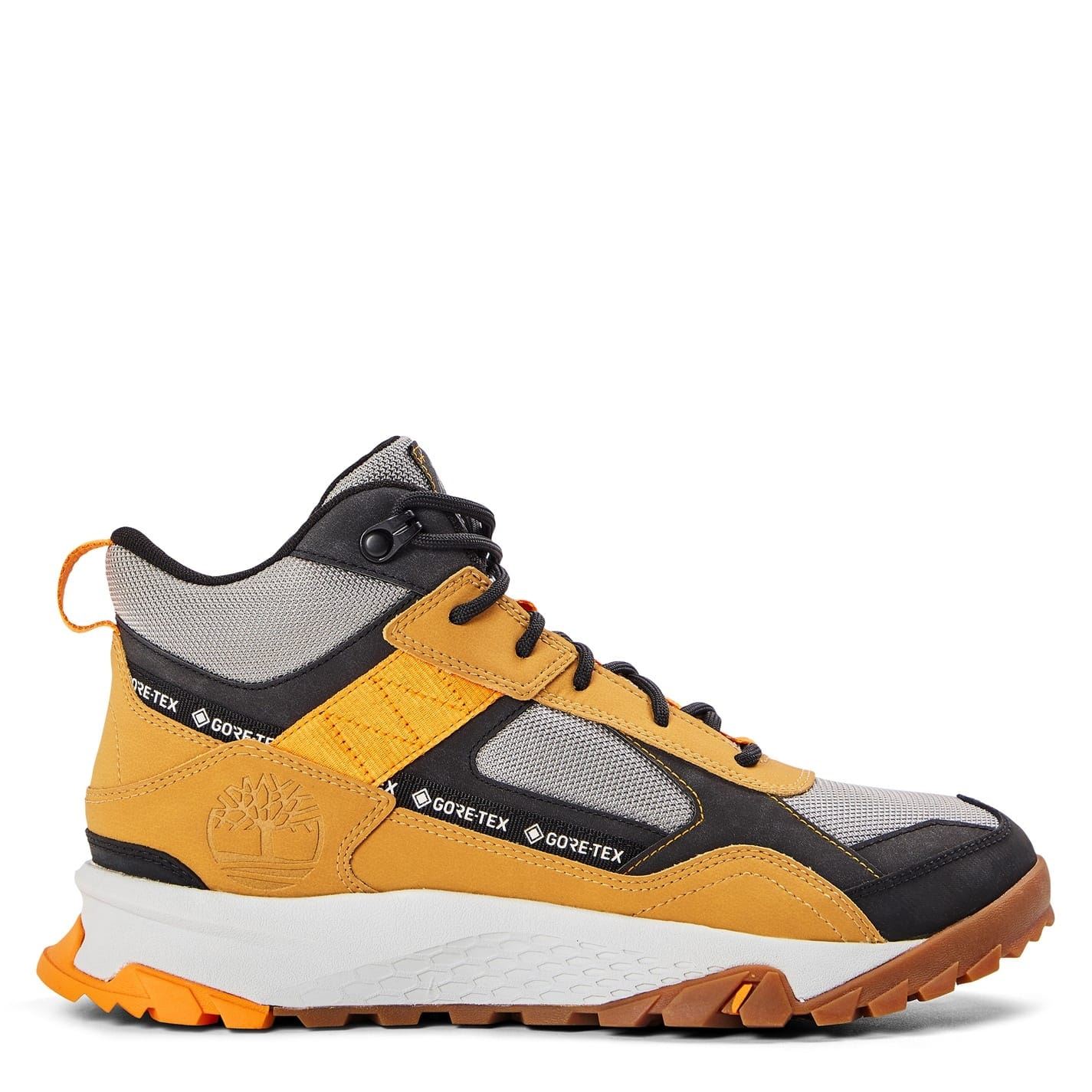 Timberland Men's Wheat Lincoln Peak Mid Lace Up Waterproof 7 (41) In Brown