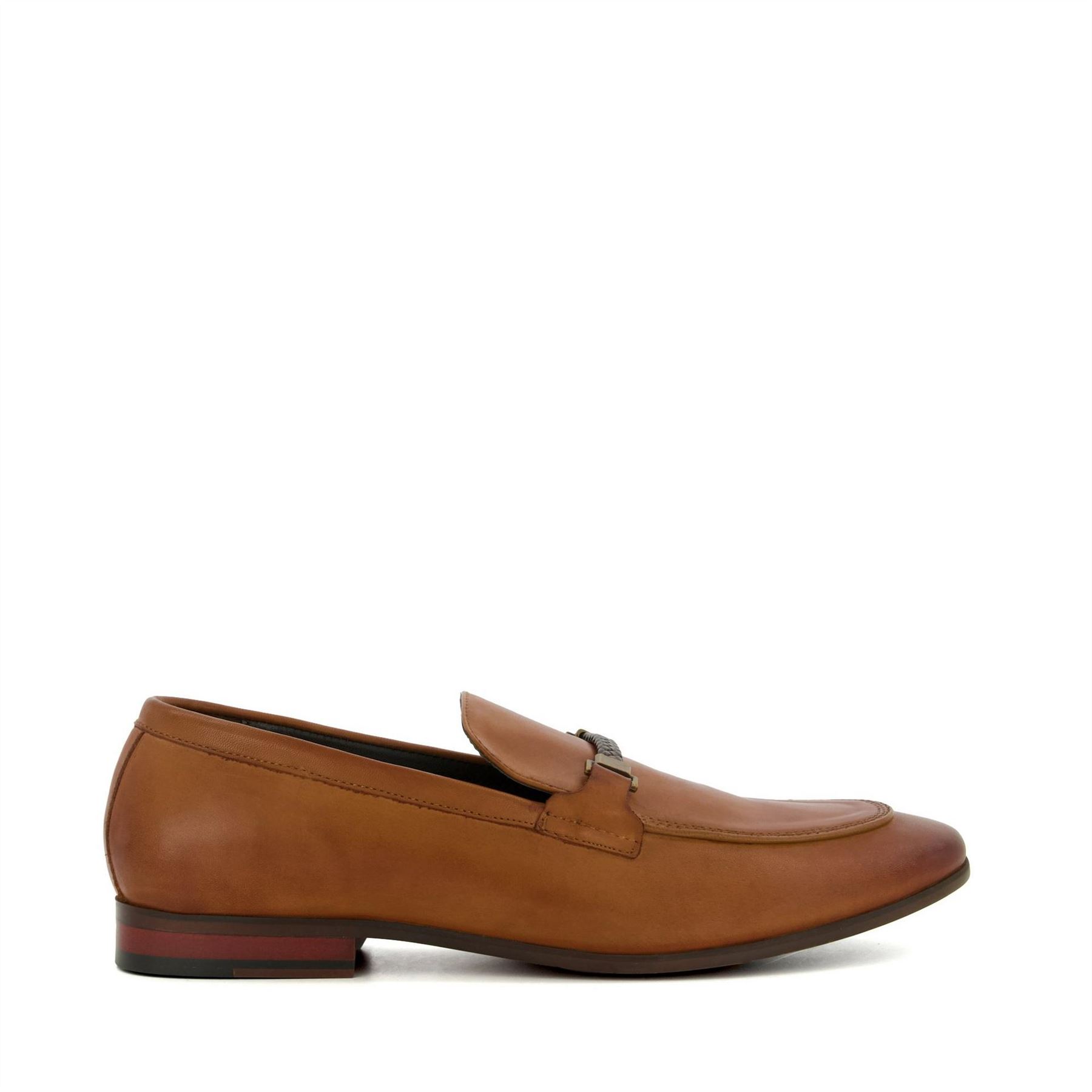 Dune London Men's Tan Lo Sheldon 7 (41) In Brown