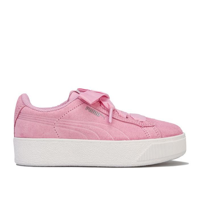 girls platform trainers