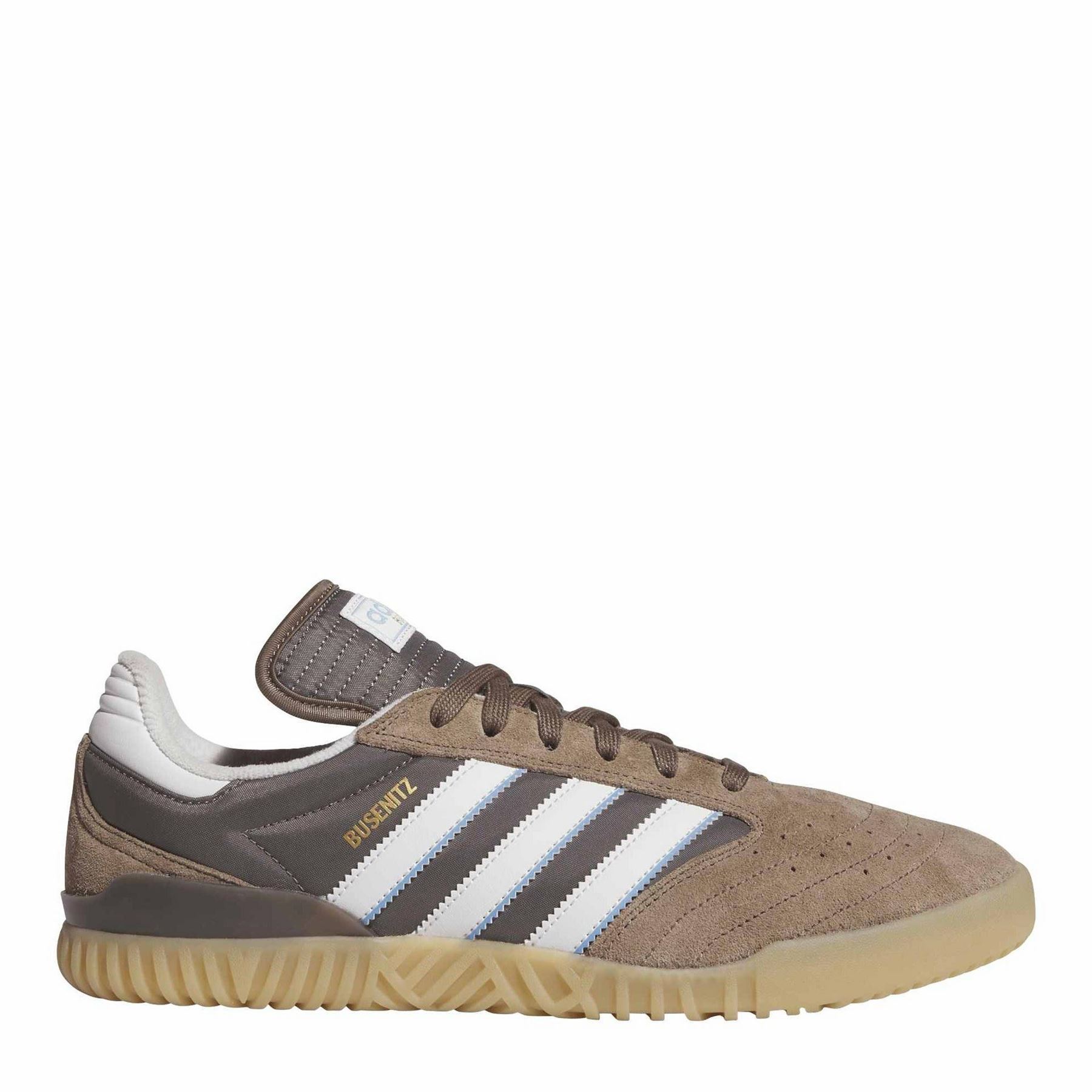 Adidas Men's Strara/White Busenitz Indo 12 (47.3) In Brown