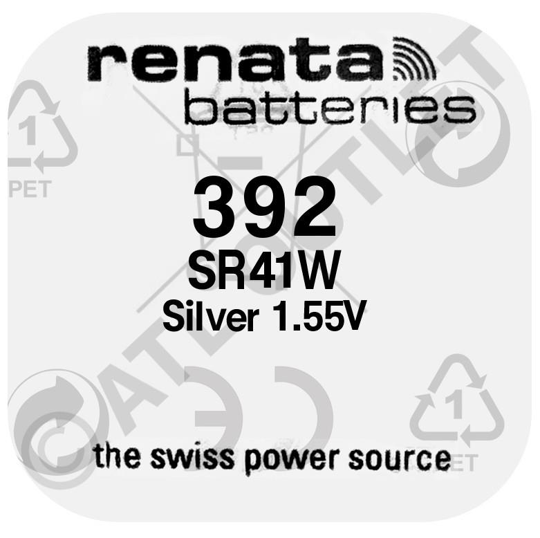 Renata Swiss Made Silver Oxide, Mercury Free Watch Battery - VARIOUS SIZES - Picture 36 of 42