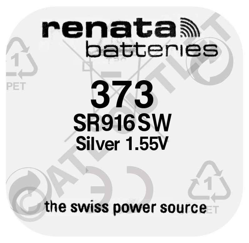 Renata Swiss Made Silver Oxide, Mercury Free Watch Battery - VARIOUS SIZES - Picture 25 of 42