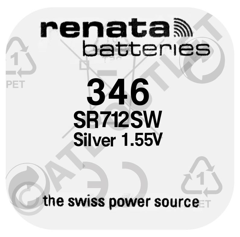 Renata Swiss Made Silver Oxide, Mercury Free Watch Battery - VARIOUS SIZES - Picture 15 of 42