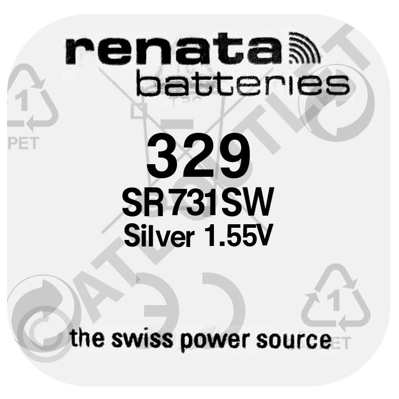 Renata Swiss Made Silver Oxide, Mercury Free Watch Battery - VARIOUS SIZES - Picture 9 of 42