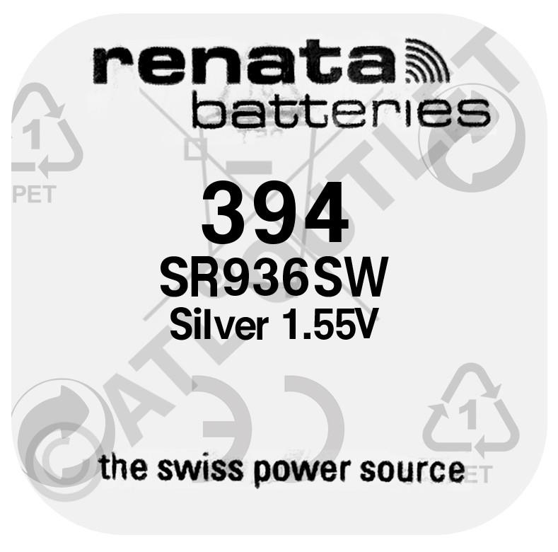Renata Swiss Made Silver Oxide, Mercury Free Watch Battery - VARIOUS SIZES - Picture 38 of 42
