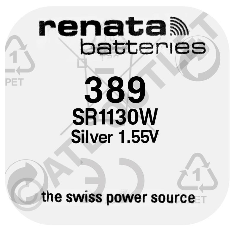 Renata Swiss Made Silver Oxide, Mercury Free Watch Battery - VARIOUS SIZES - Picture 33 of 42