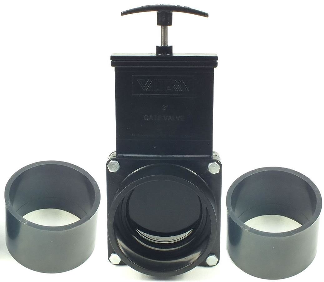Valterra Slide Valve 4/" 110mm Koi Pond Filter Tank Drain