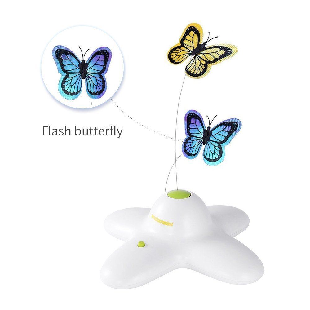 AFP Flutter Bug Interactive Cat Toy All For Paws Cat Kitten Game Or