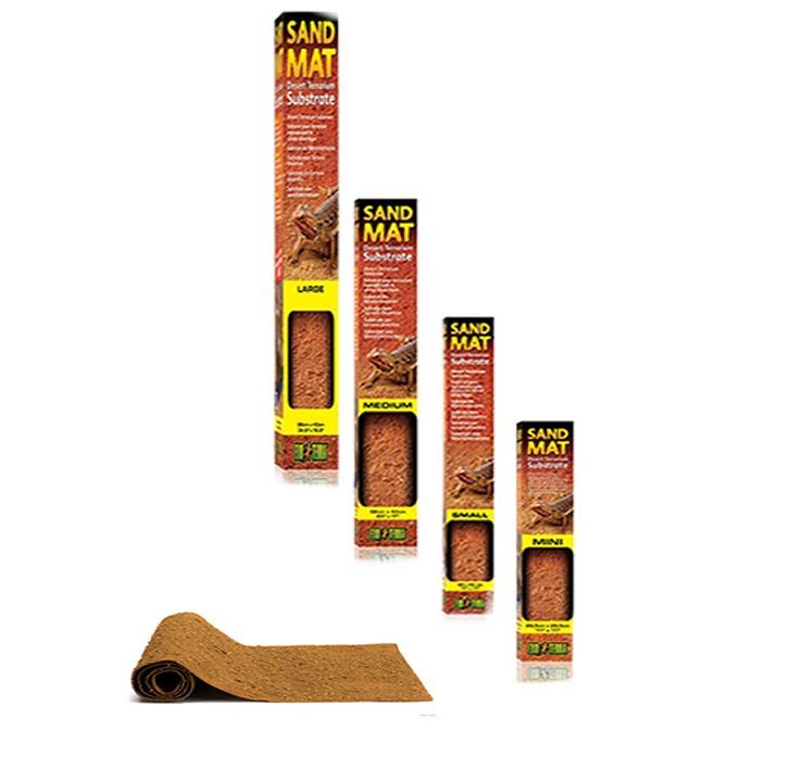 Exo Terra Sand Mat Large - Desert Terrarium Substrate For Reptiles 88x43 Cm