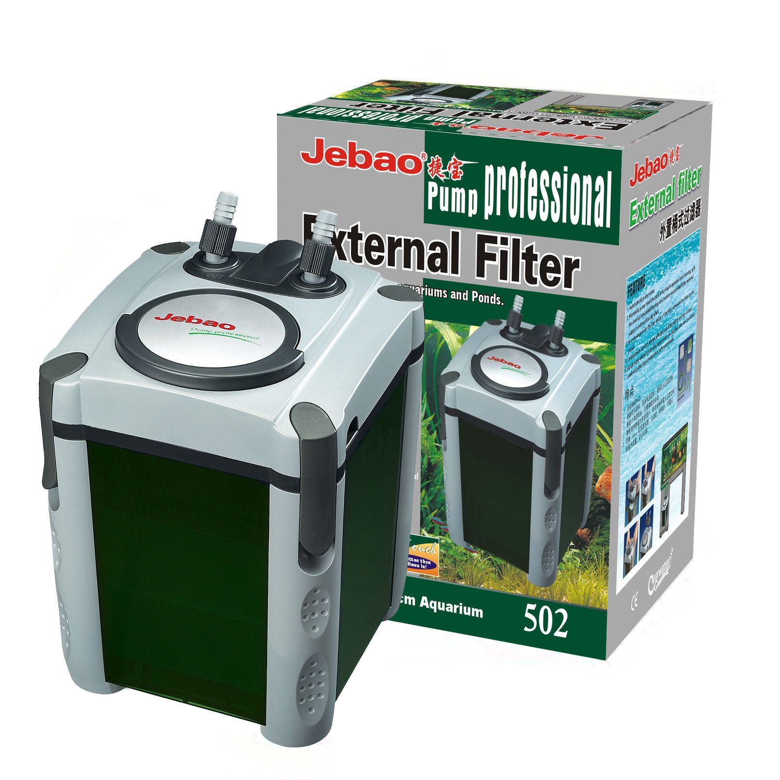 Jebao Aquarium Filter External Tropical Marine Fish Tank Canister