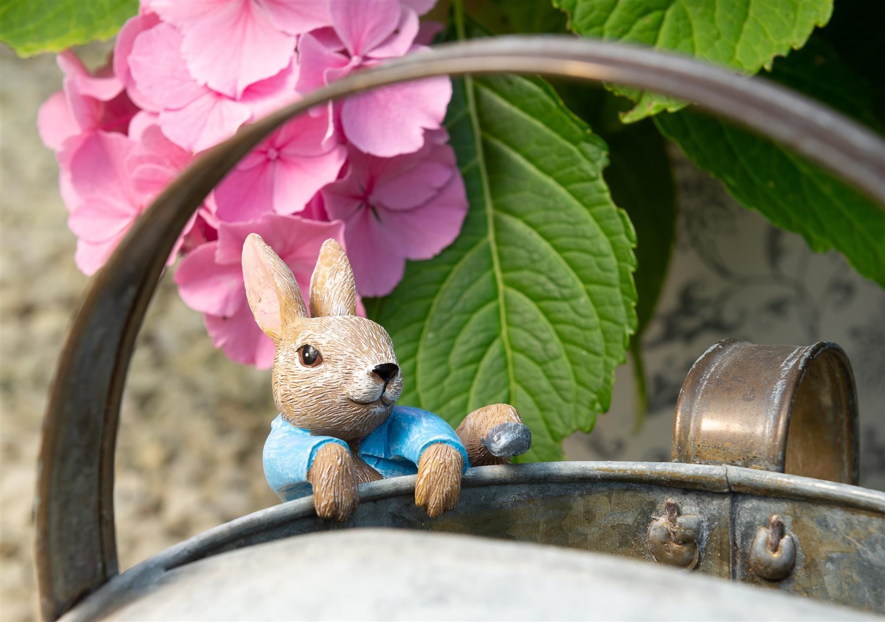 Pot Buddies Beatrix Potter Rabbit Figure Plant Pot Hanger Handmade Yard Art eBay