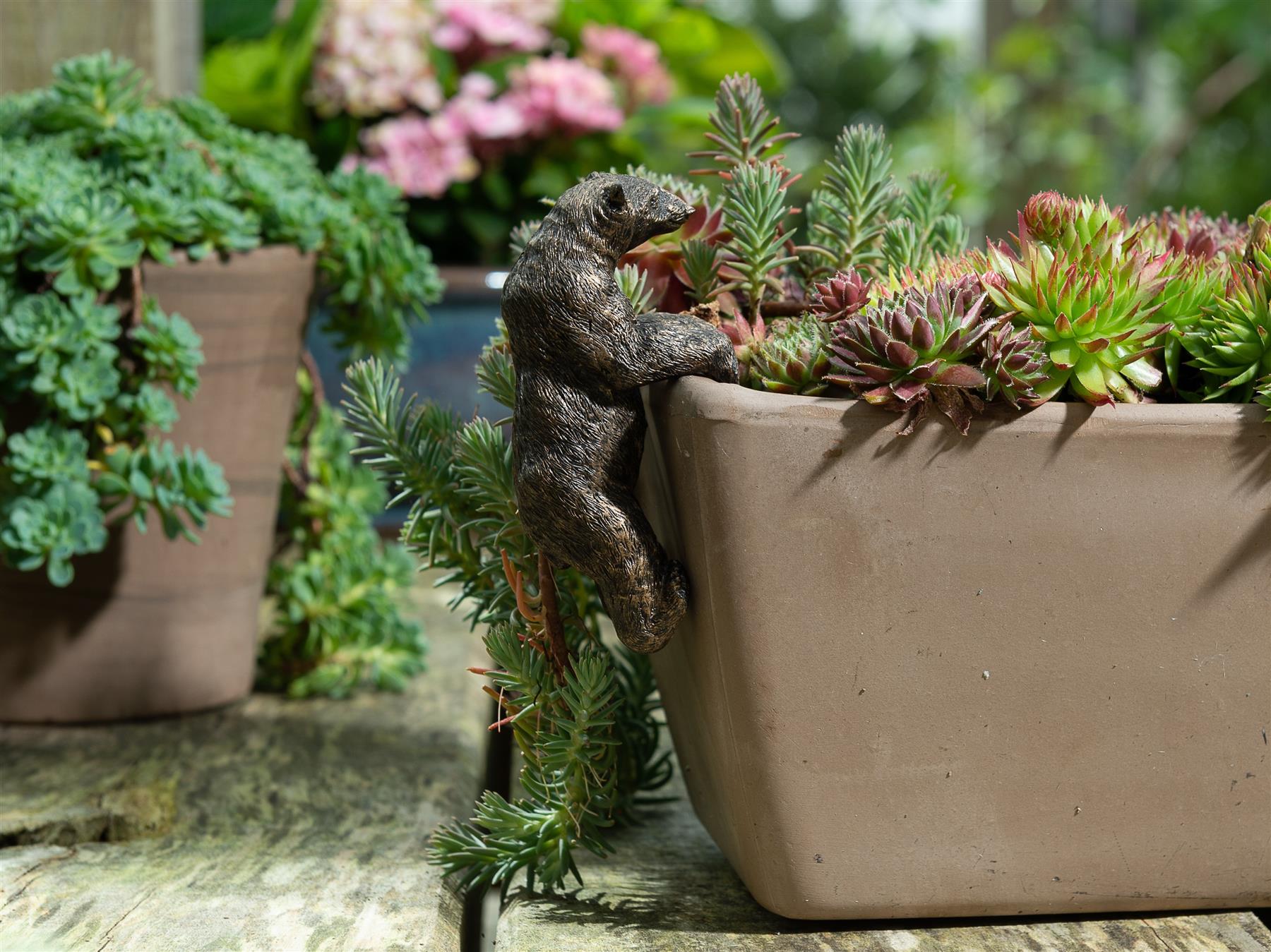 Pot Buddies Handmade Animals Figure Plant Pot Hanger - Decorative Ornament - Picture 143 of 210