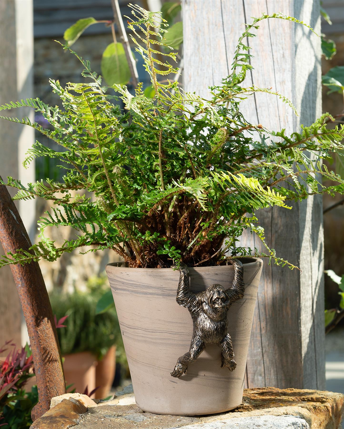 Pot Buddies Handmade Animals Figure Plant Pot Hanger - Decorative Ornament - Picture 125 of 210