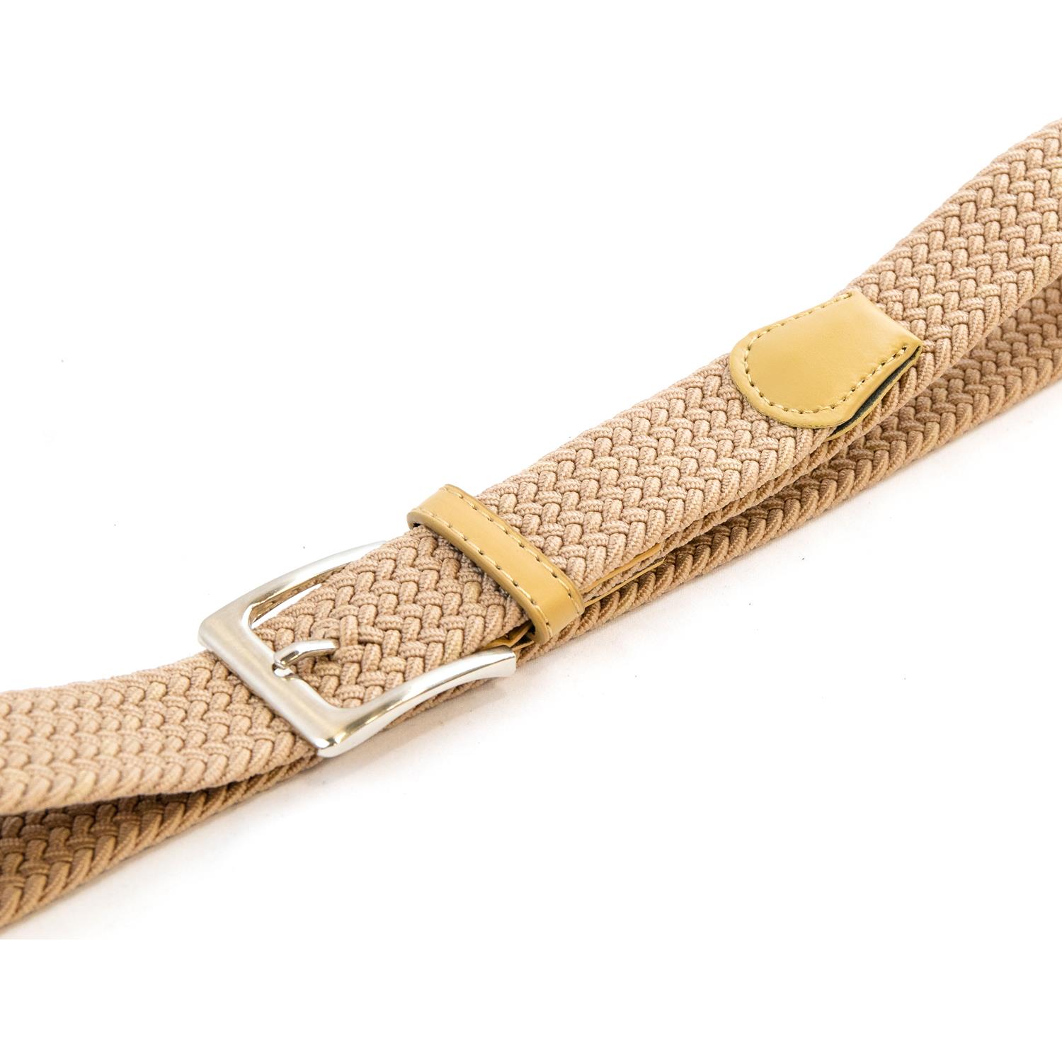 Stretchy Belt, Men Women Casual Belt for Jeans, Woven Belt Braided