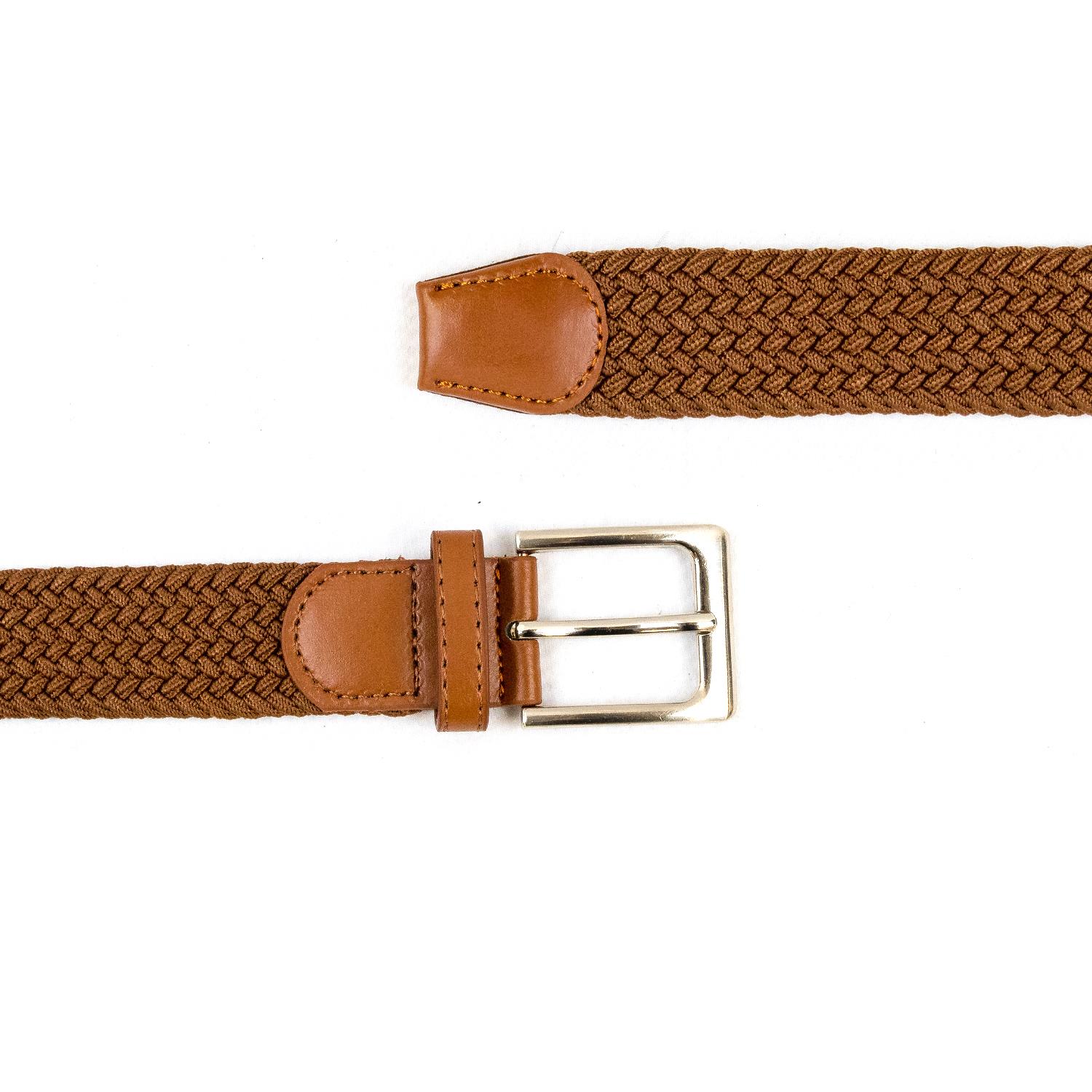 Stretchy Belt, Men Women Casual Belt for Jeans, Woven Belt Braided