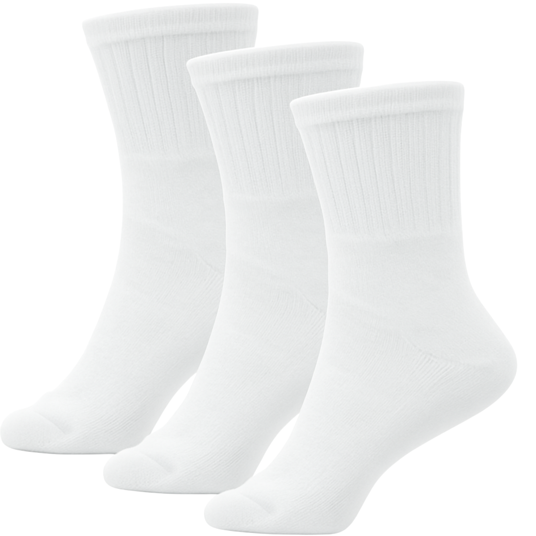 Kids Boys Sports Socks Durable Crew Athletic Soft Comfortable Pack Of 3 Socks - Picture 19 of 26