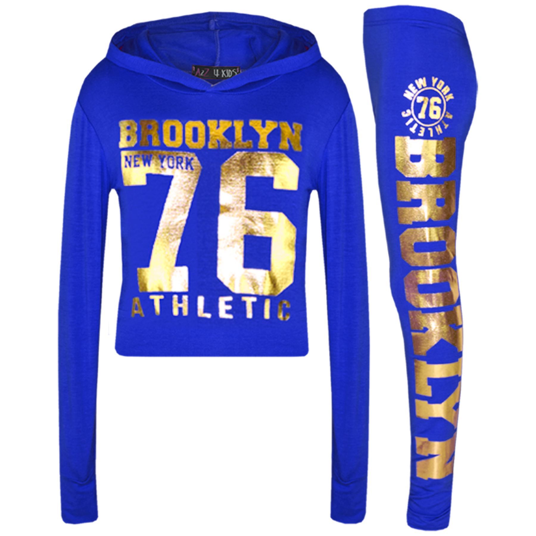 Conjunto de ropa de salón y leggings con capucha Brooklyn 76 para niñas 7-13 años - Imagen 61 de 68