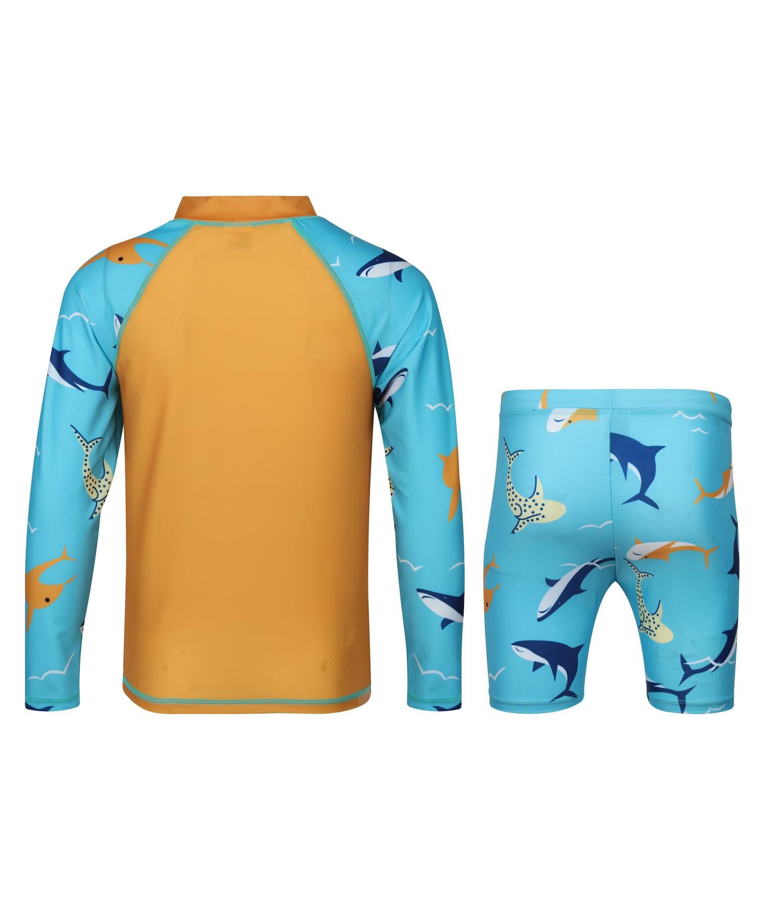 A2Z 4 Kids Boys Swimming Costume Kids Beach Bathing Swim Set Two Piece Swimsuit - Picture 6 of 79