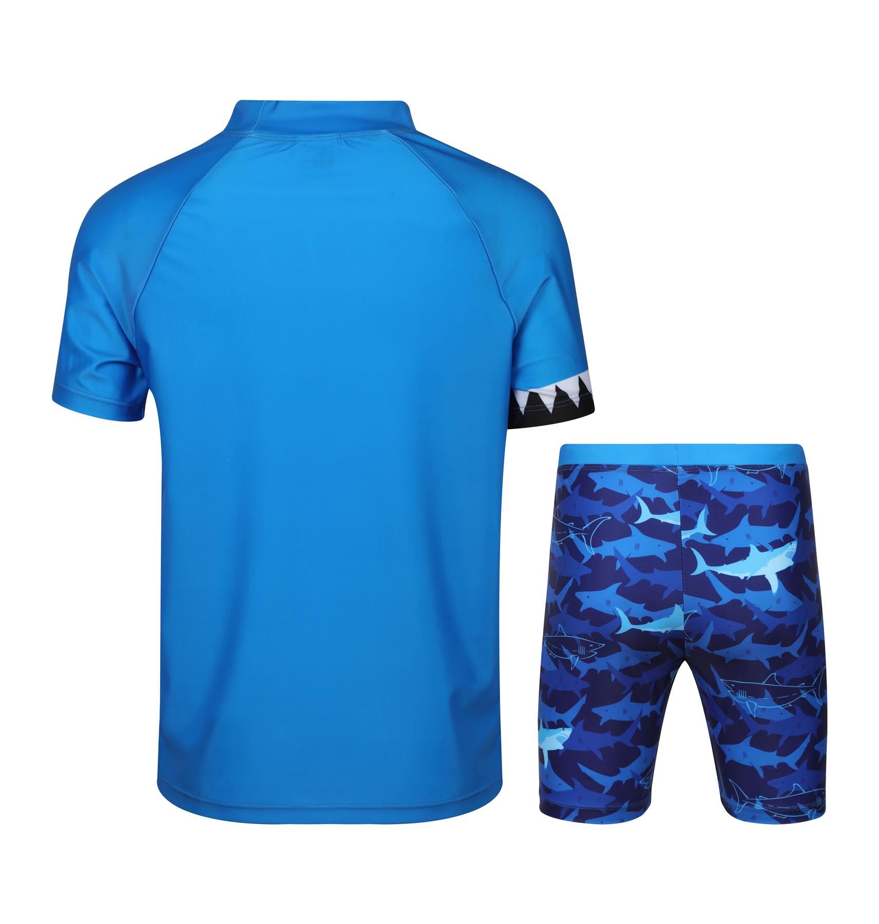 A2Z 4 Kids Boys Swimming Costume Kids Beach Bathing Swim Set Two Piece Swimsuit - Picture 56 of 79