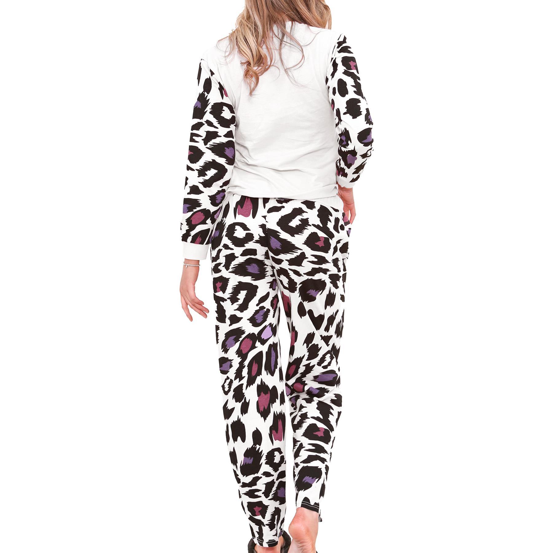 Lindo conjunto de salón de mujer de manga larga PJS de algodón suave lindo para damas - Imagen 25 de 29