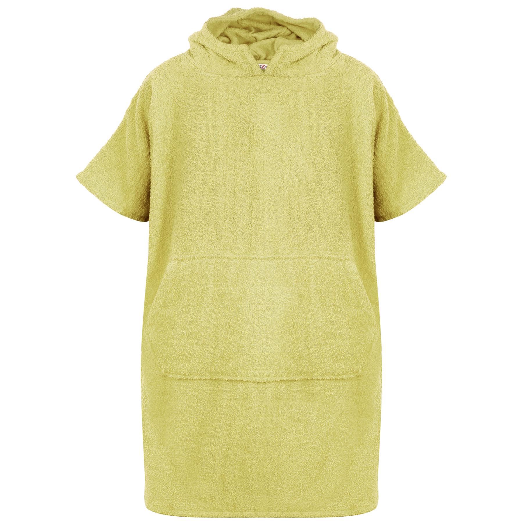 A2Z 4 Kids Bathrobe 100% Cotton Hooded Towelling Dressing Gown Unisex 2-13 Years - Picture 26 of 77