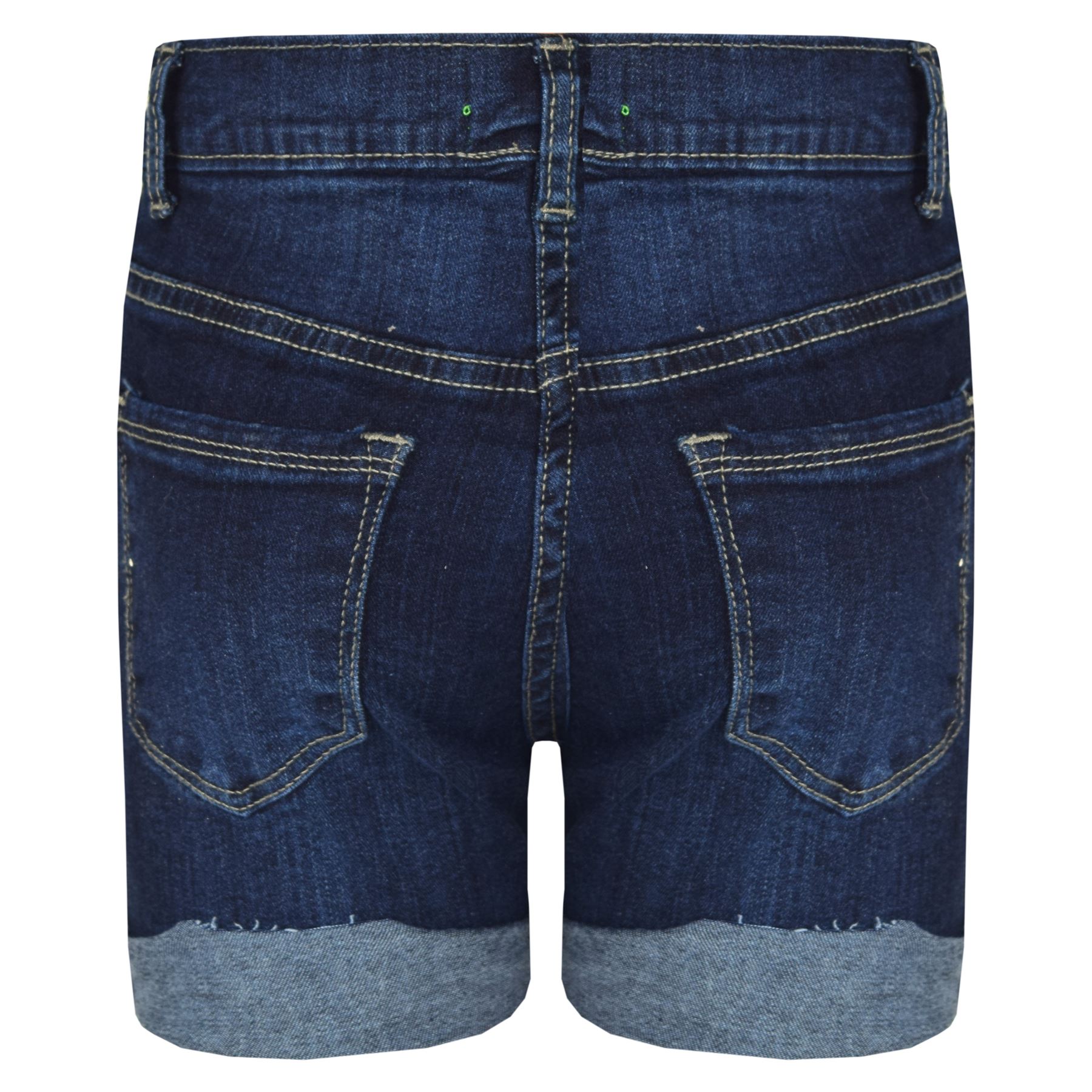 Kids Girls Shorts Denim Ripped Chino Bermuda Jeans Short Half Pants Age