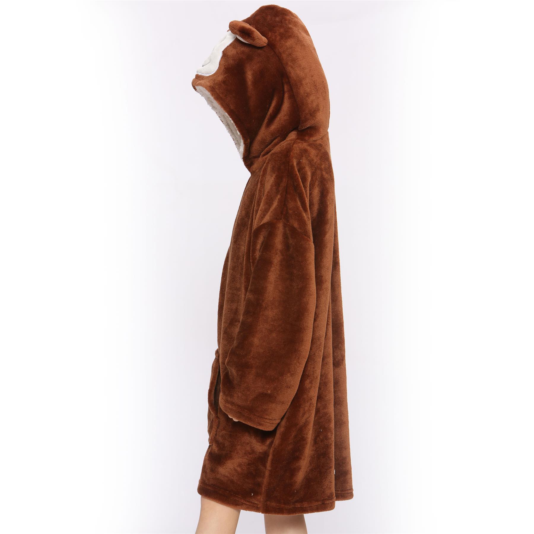 Unisex Men's Ladies Oversized Hoodie World Book Day Snuggle Super Soft Blanket - Picture 70 of 123