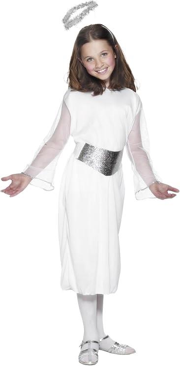 NEW Angel Nativity Dress, Belt and Halo Girls Christmas Fancy Dress Costume - Picture 6 of 13