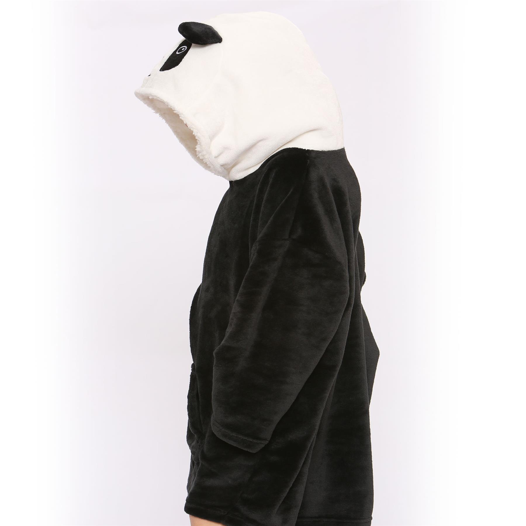 Unisex Hombres Damas Sudadera con Capucha de Gran Tamaño Animal Acurrucarse Manta Súper Suave Cálida Vellón - Imagen 70 de 104