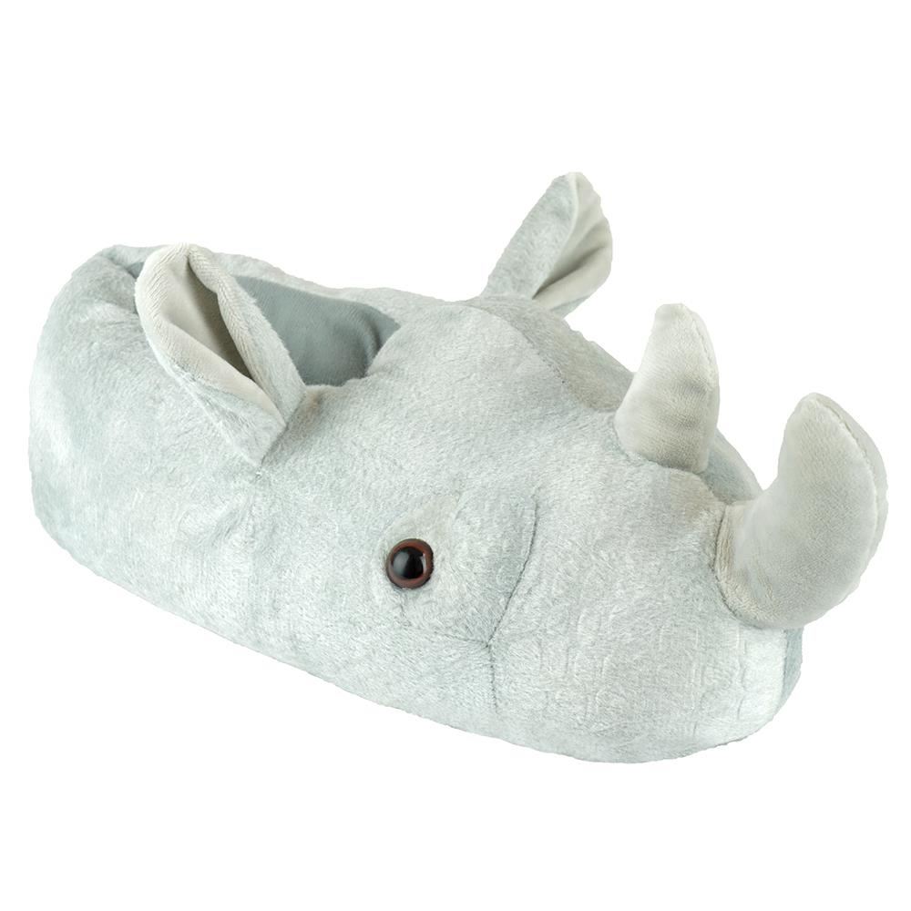 A2Z 4 Kids Boys Girls Cute Animal Slippers Non-Slip Winter Plush Warm Baby Shoes - Picture 9 of 24