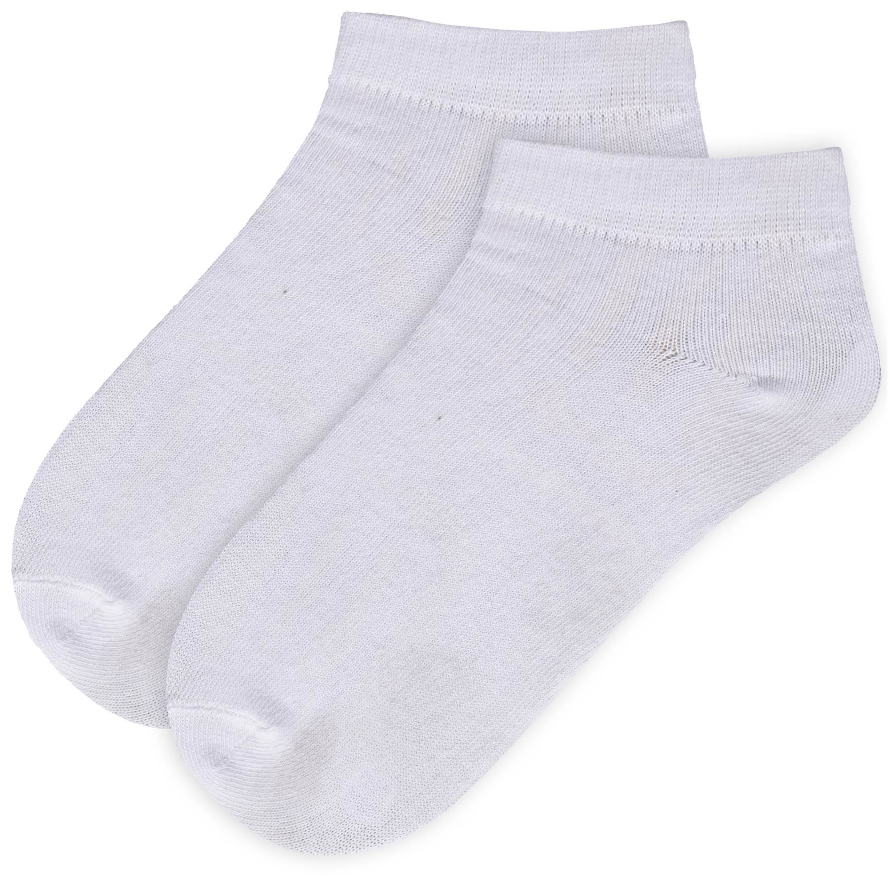 A2Z 4 Kids Girls Boys 12 Pack Plain Trainer No Show Socks Cotton School Socks - Picture 23 of 25