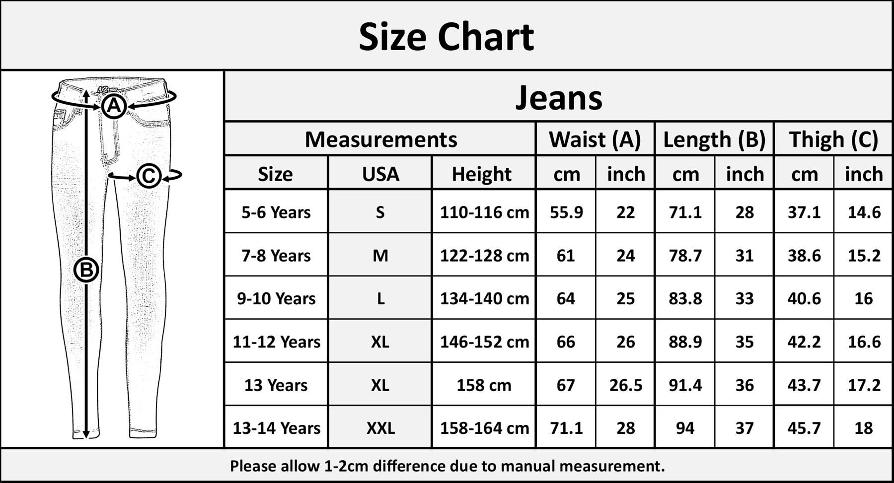 Jeans denim bambino ragazzo nastro a contrasto jet nero pantalone elasticizzato 5-13 anni - Foto 6 di 6