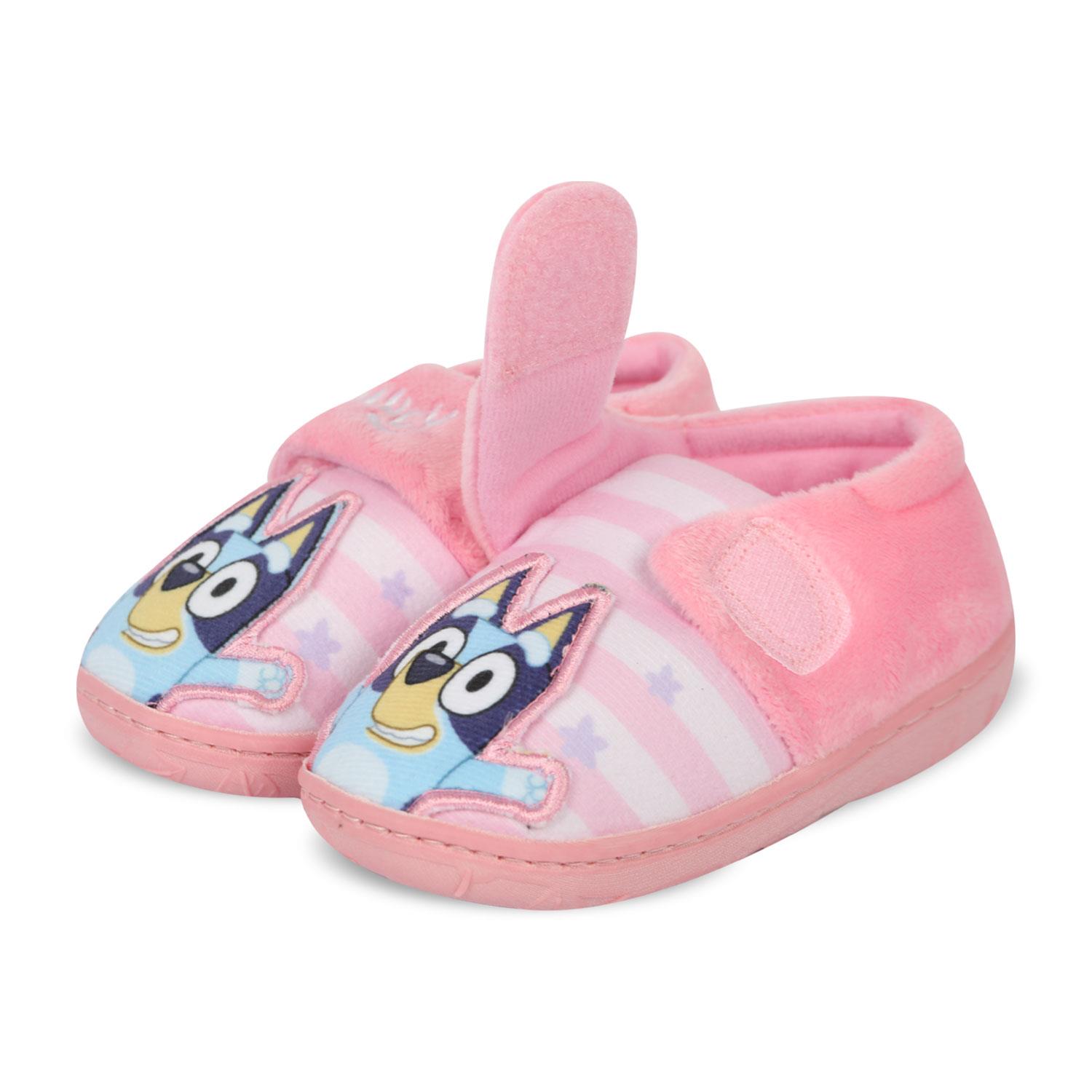 Kinder Mädchen Bluey Hausschuhe offiziell lizenzierte Figur Schuhe mit Stickerei - Bild 4 von 8