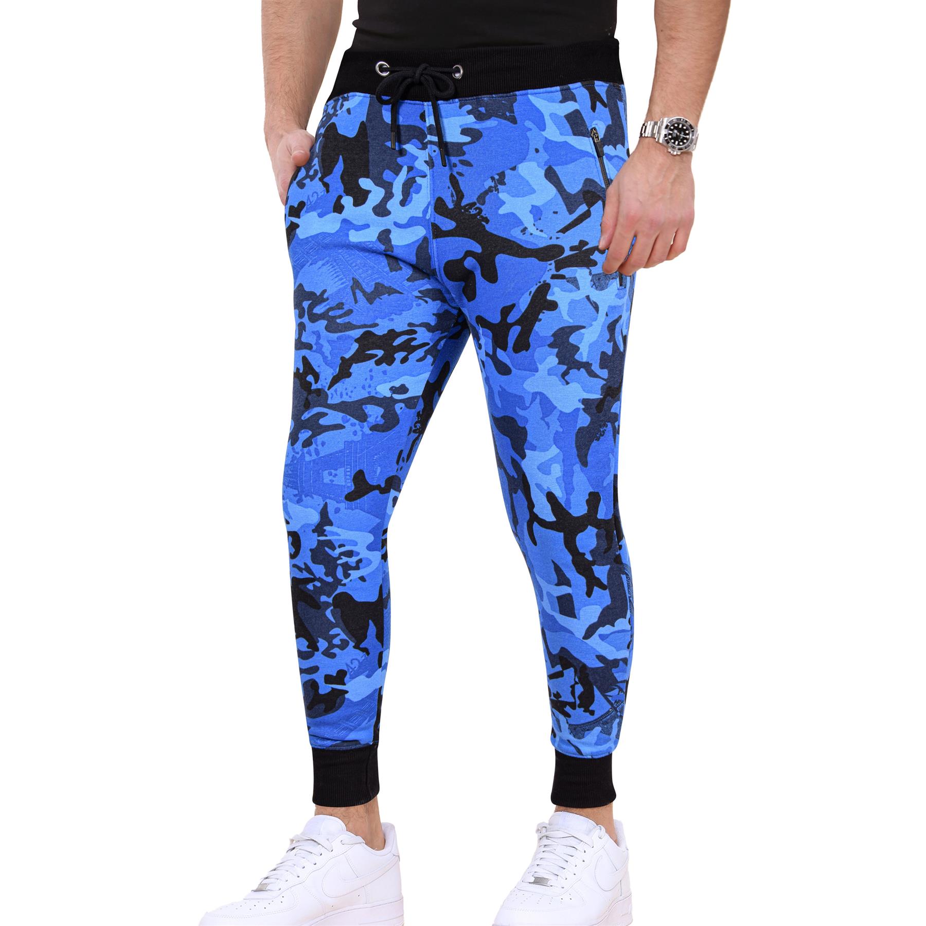 Mens Fleece Jogging Bottoms Joggers Exercise Sweatpants Gym Trousers - Picture 14 of 47
