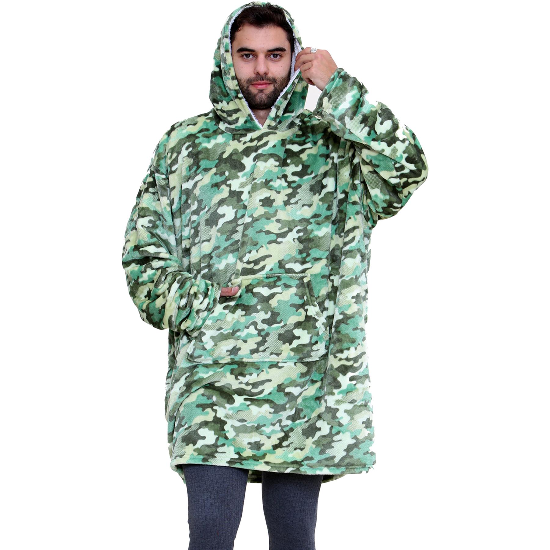 Unisex Men's Ladies Oversized Hoodie World Book Day Snuggle Super Soft Blanket - Picture 36 of 123