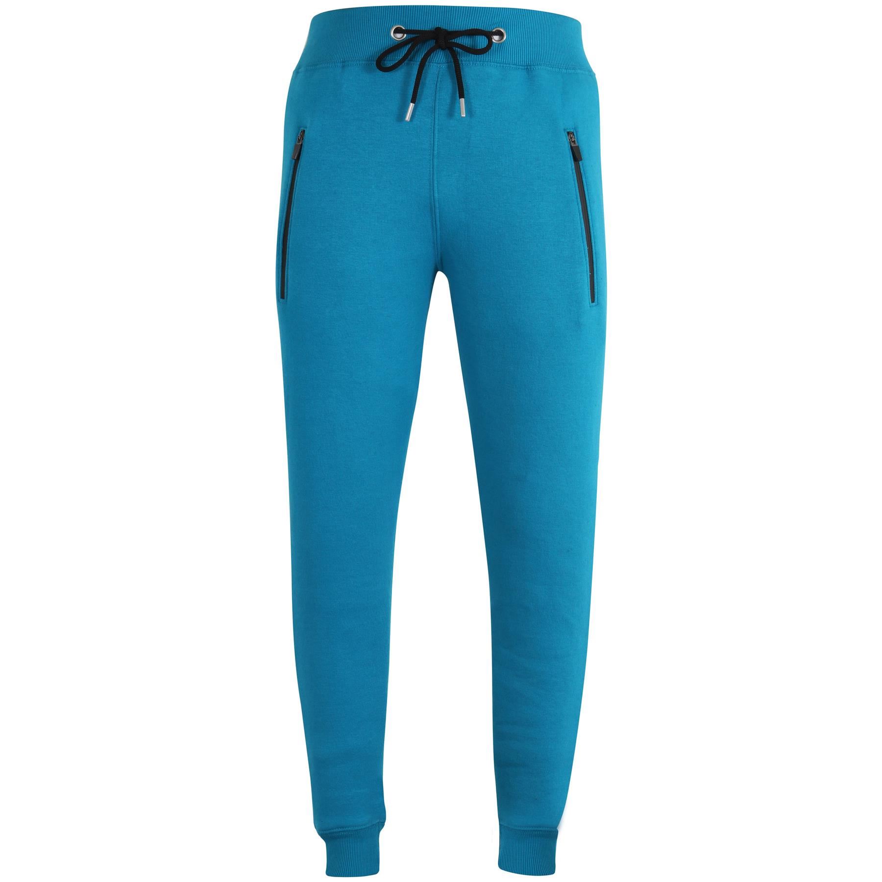 Mens Fleece Jogging Bottoms Joggers Exercise Sweatpants Gym Trousers - Picture 8 of 47