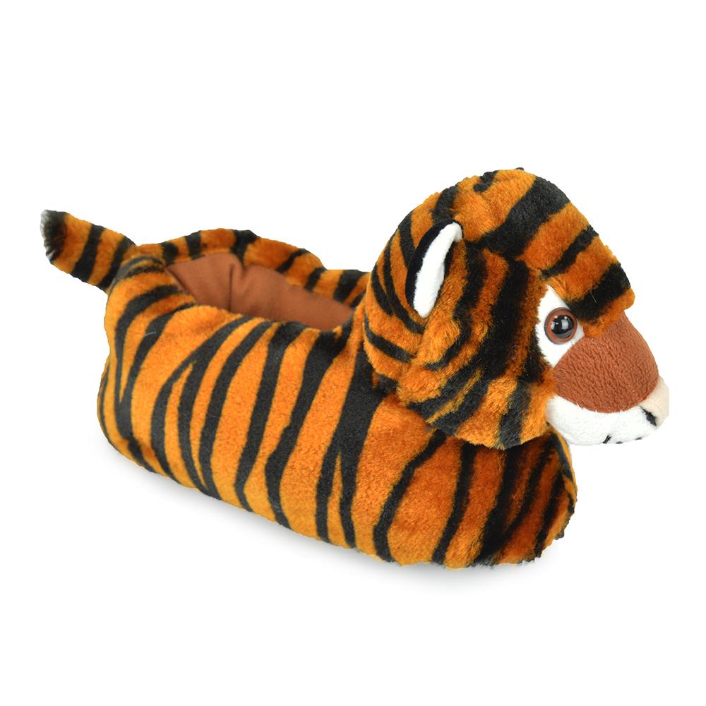 A2Z 4 Kids Boys Girls Cute Animal Slippers Non-Slip Winter Plush Warm Baby Shoes - Picture 22 of 24