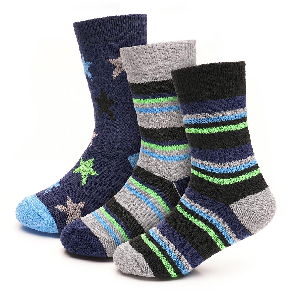Kids Boys Girls Thermal Socks Winter Warmth Thick Insulated Cosy Warm Socks - Picture 12 of 15