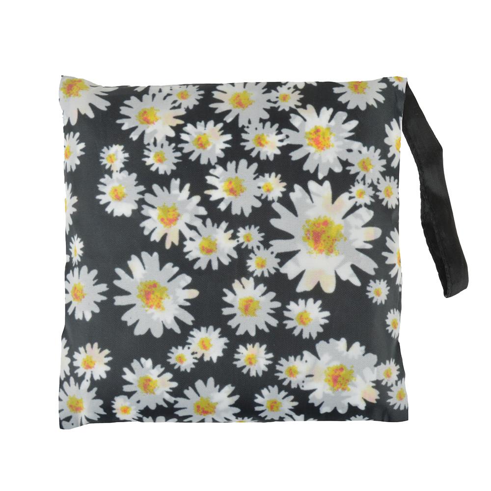 Foldable Plastic Shopping Tote Bags Washable Reusable Pack Of 3 Water Resistant - Picture 4 of 8