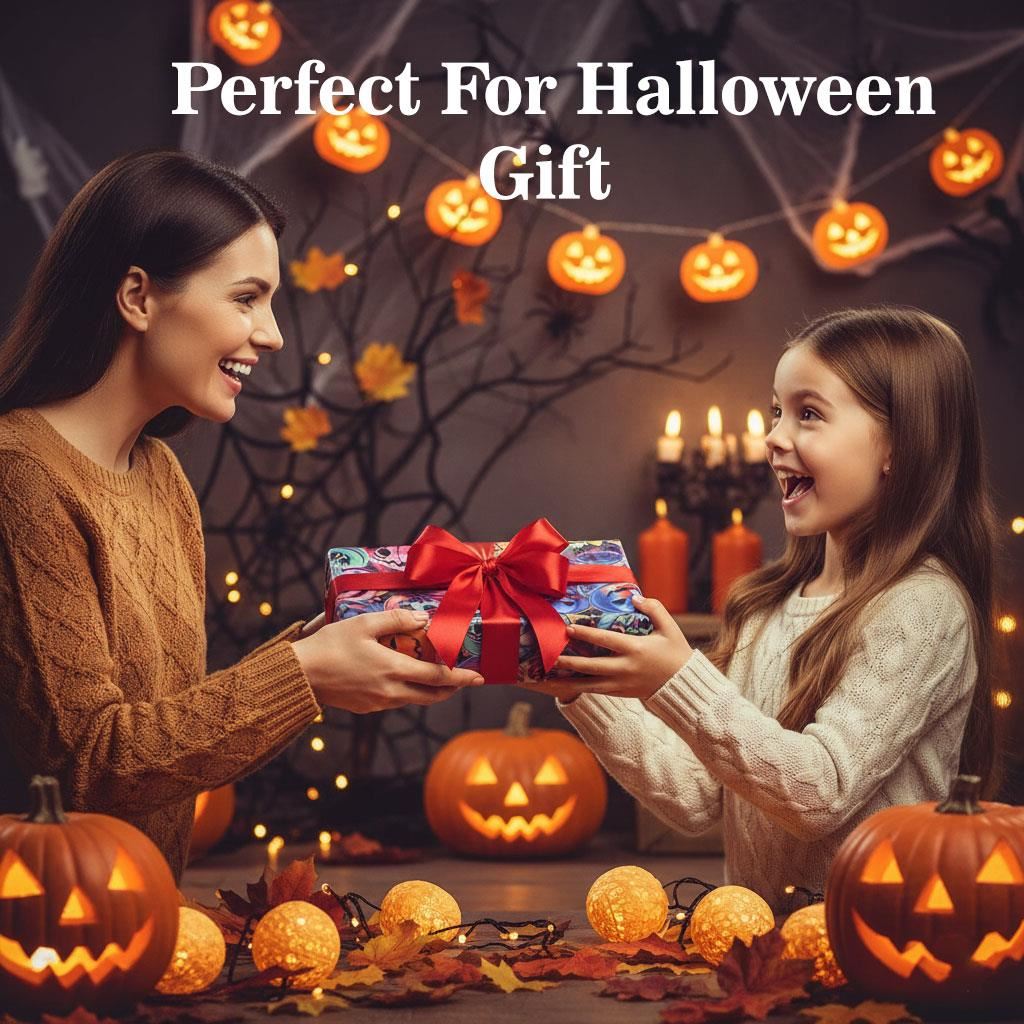 Niñas Halloween Leggings Telaraña Estampado Calavera Leggings Disfraz Elegante 3-13 Años - Imagen 31 de 43