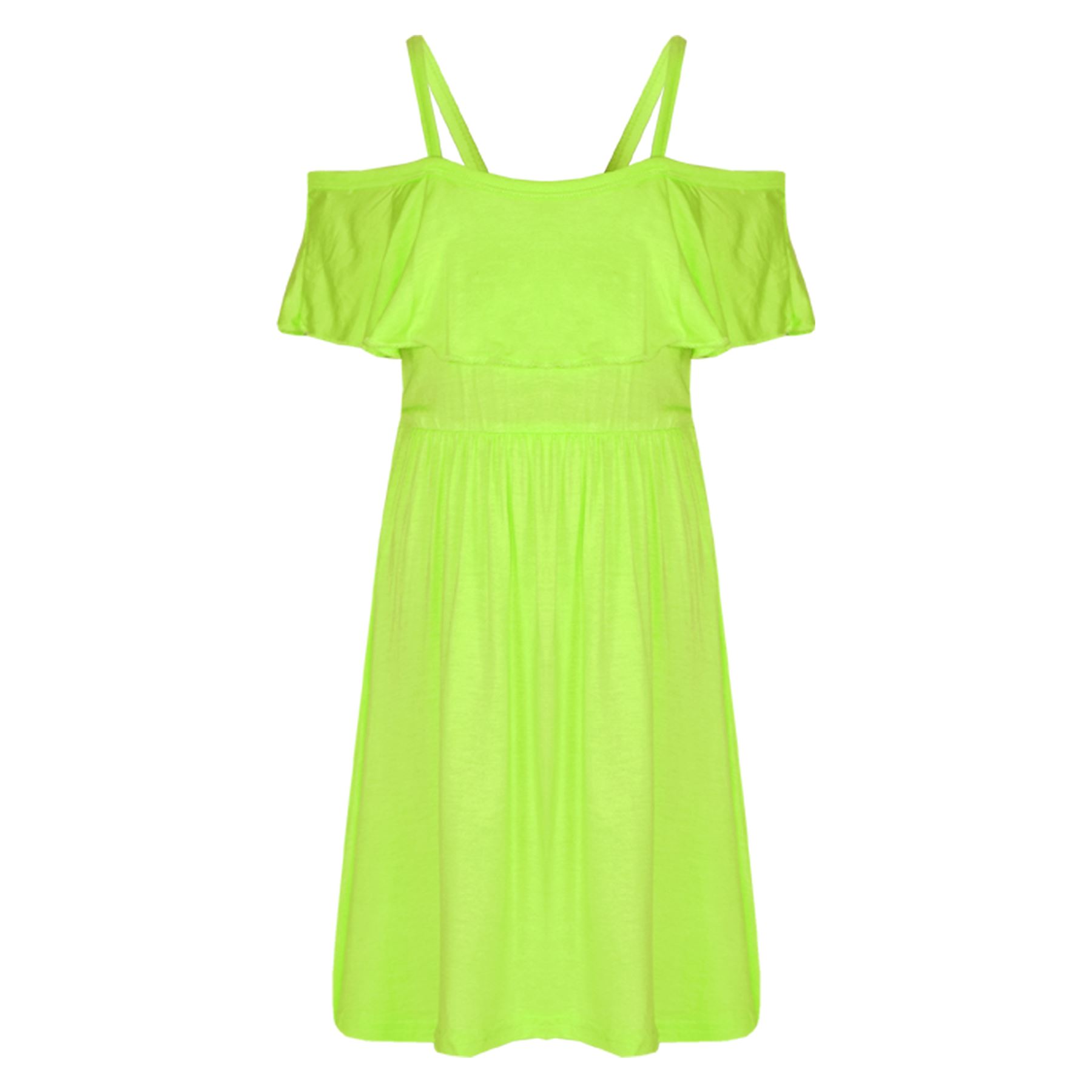 open shoulder plain skater dress