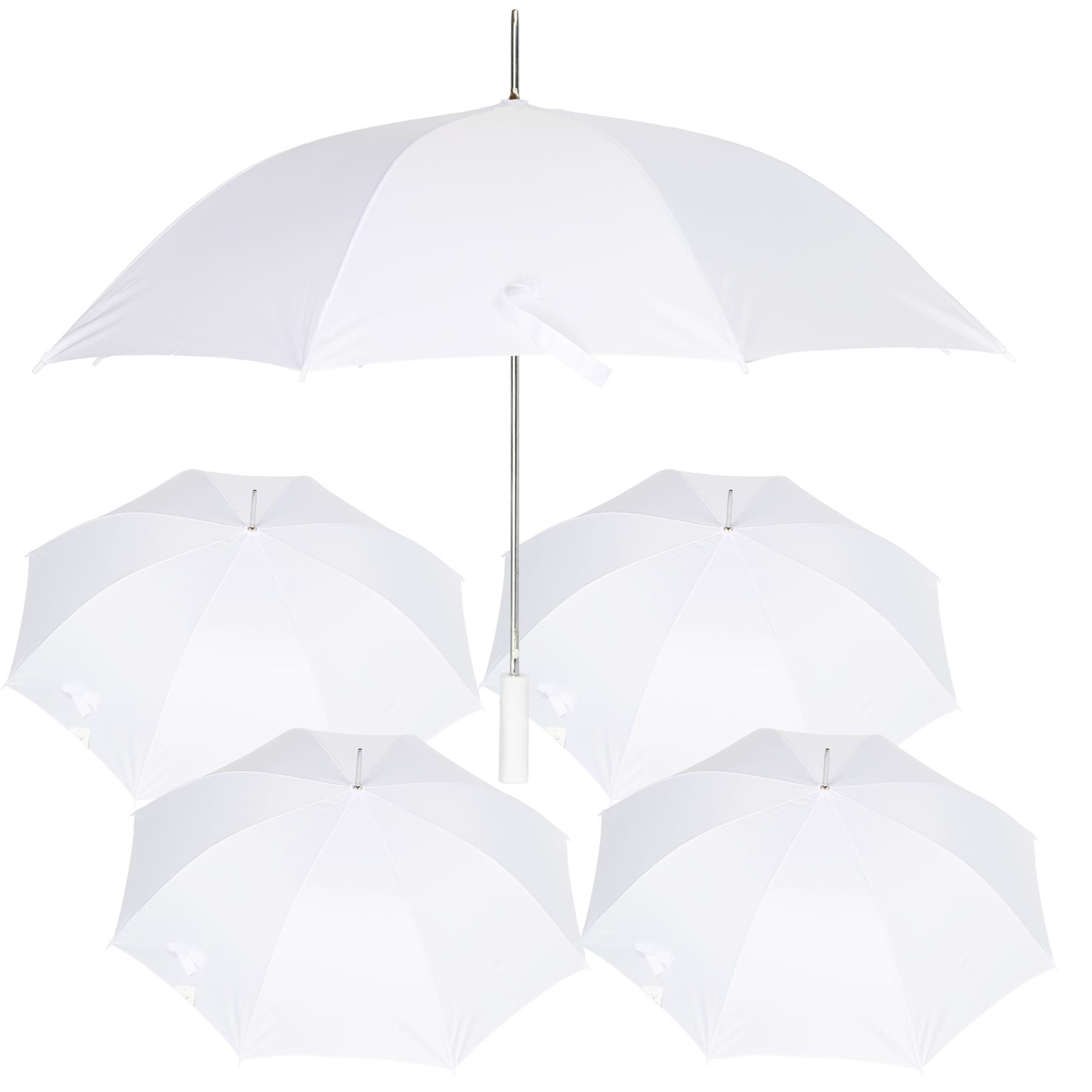 Wedding Umbrella 46" Auto Open Bridal Brolly Ideal For Photoshoot Outdoor Canopy - Picture 9 of 21