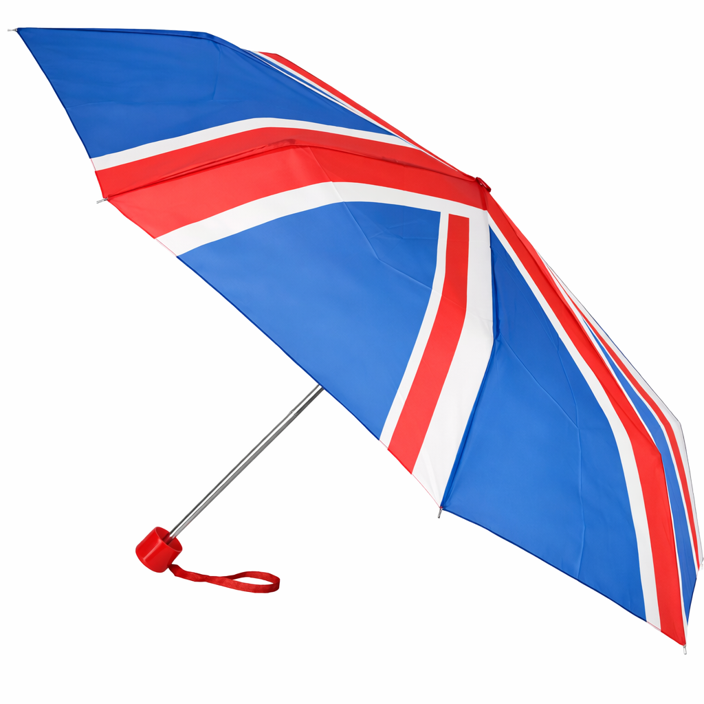 A2Z Union Jack Supermini Umbrella Weather Resist Compact UK Flag Folding Brolly