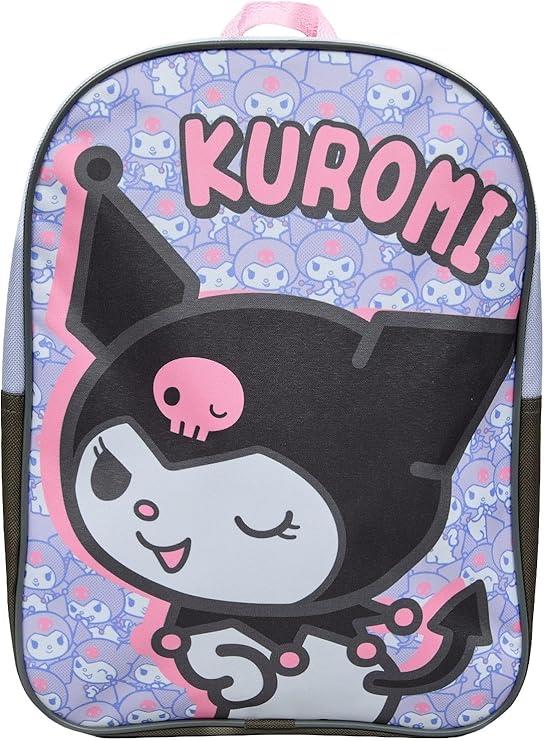 Kids Girls Kuromi Backpack Officially Licensed Sanrio Hello Kitty School Bag