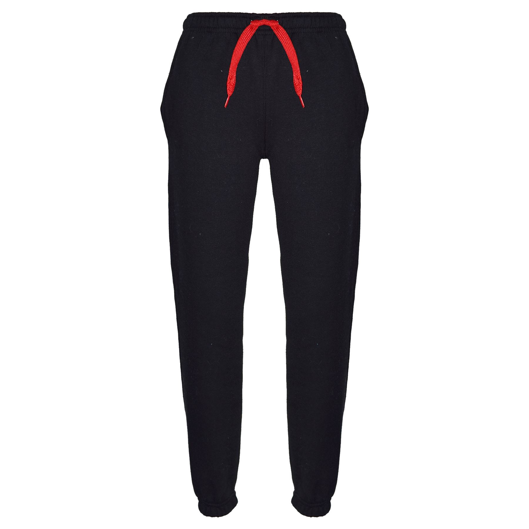 Kids Unisex Plain Tracksuit Contrast Hoodie with Joggers Sports Activewear Set - Picture 30 of 116