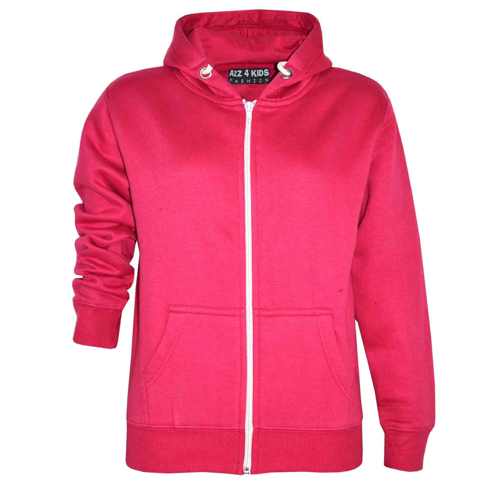 boys unisex plain fleece hoodie zip up style zipper age 5 13 years ebay boys unisex plain fleece hoodie zip up style zipper age 5 13 years ebay