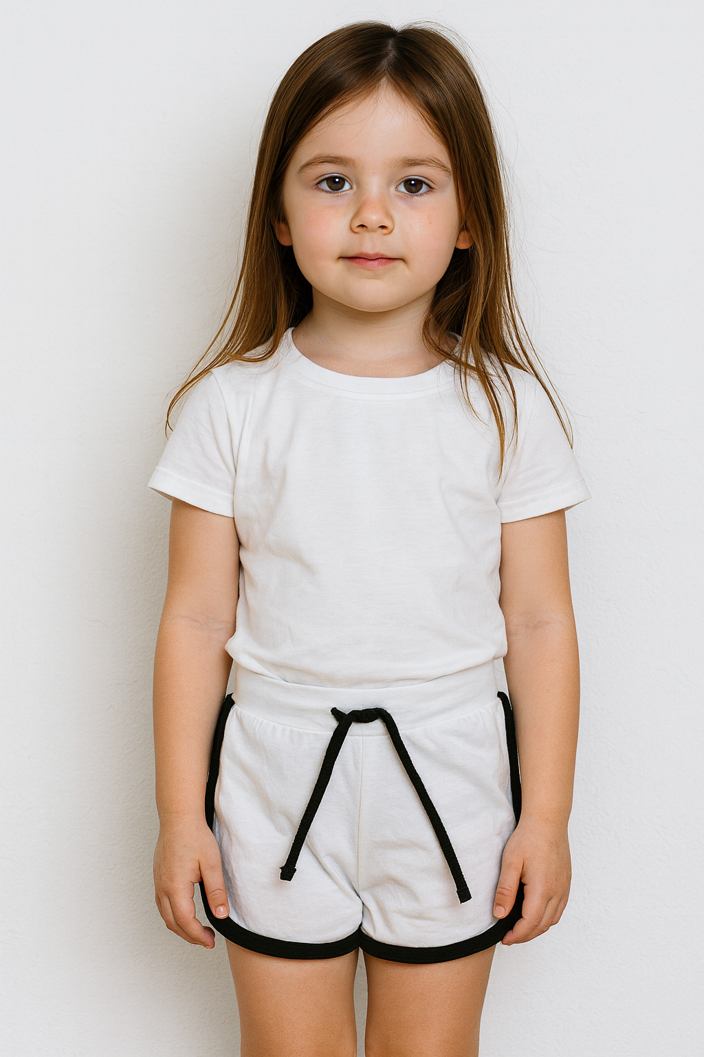 Girls Shorts 100% Cotton Dance Sports Summer Hot Short Lightweight Pants 2-13 - Picture 135 of 138